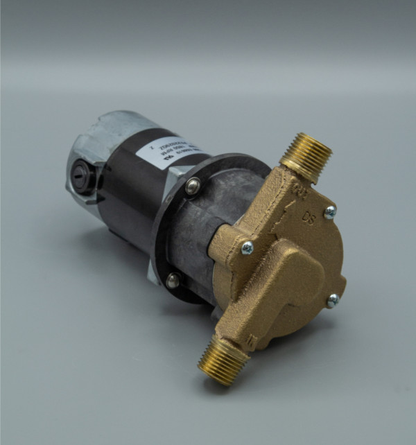 March Pump’s 809-BR centrifugal sealless magnetic drive pumps with DC brush type motor.