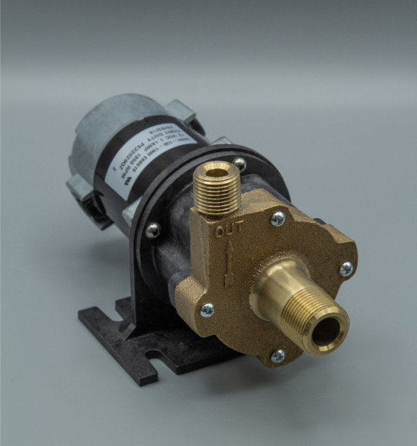 March Pump’s 809-BR-C centrifugal sealless magnetic drive pumps with DC brush type motor.