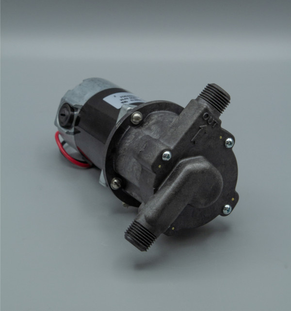 March Pump’s 809-PL-HS centrifugal sealless magnetic drive pumps with DC brush type motor.