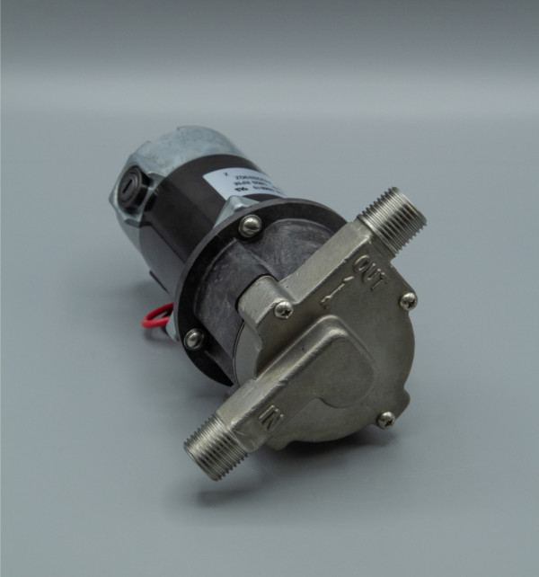 March Pump’s 809-SS-HS centrifugal sealless magnetic drive pumps with DC brush type motor.