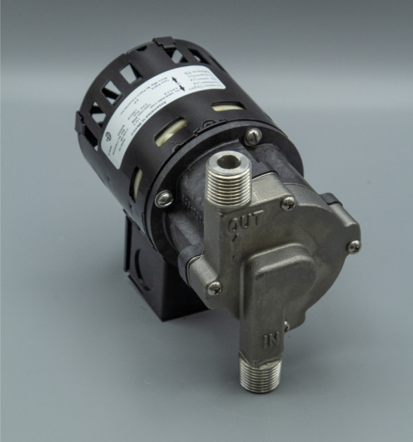 March Pump’s 809-SS centrifugal sealless magnetic drive pumps with Stainless Steel front housing.