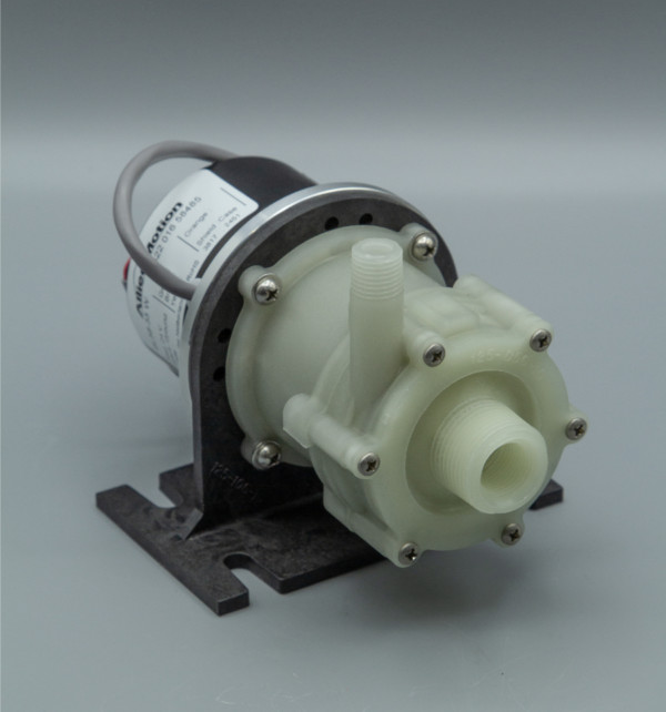 March Pump’s BC-2CP-MD centrifugal sealless magnetic drive brushless pumps ideal for chemical applications.