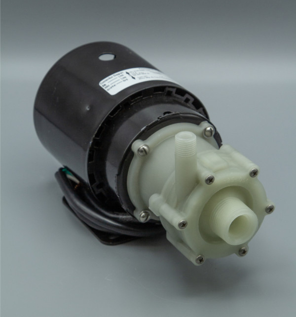 March Pump’s BC-2CP-MD centrifugal sealless magnetic drive pumps constructed from Polypropylene ideal for chemical applications.