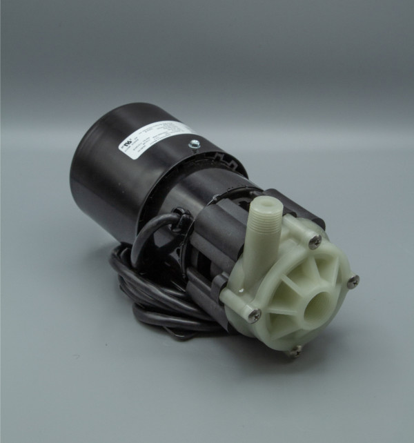 March Pump’s BC-3CP-MD centrifugal sealless magnetic drive pumps constructed from Polypropylene ideal for chemical applications.