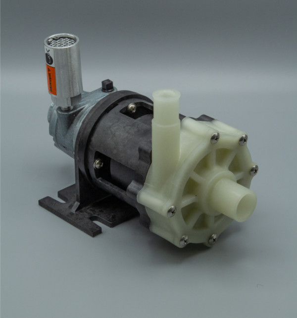 March Pump’s BC-4A-MD centrifugal sealless magnetic drive air powered pumps ideal for chemical applications.